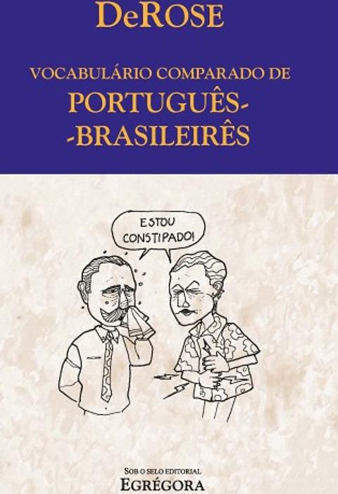 Cover of Vocabulário comparado de português-brasileirês